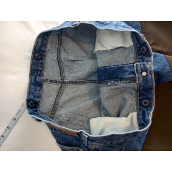 Wrangler Pro Gear Jeans Men Size W40 L32 Blue Hunting Denim Canvas Suspenders - Picture 8 of 12